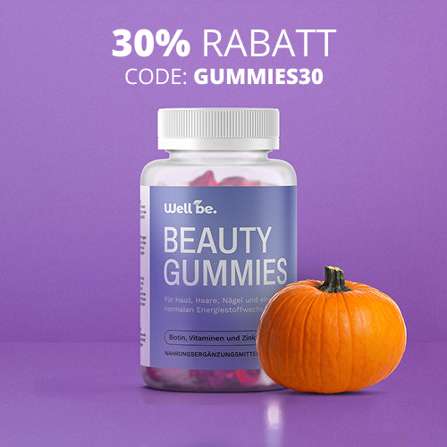 Beauty Gummies mit Biotin, Vitaminen und Zink