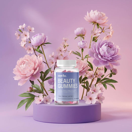 Beauty Gummies mit Biotin, Vitaminen und Zink