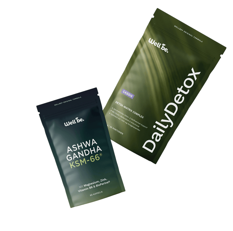 So arbeiten Ashwagandha & Daily Detox zusammen