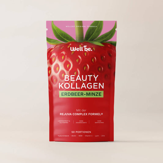 Beauty Kollagen Erdbeere-Minze mit Rejuva ComplexⓇ Formel
