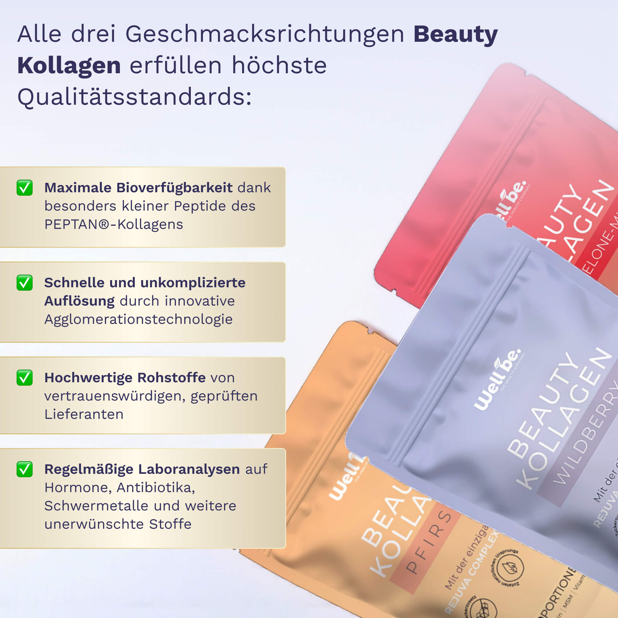 Beauty Kollagen Geschmacks-Bundle