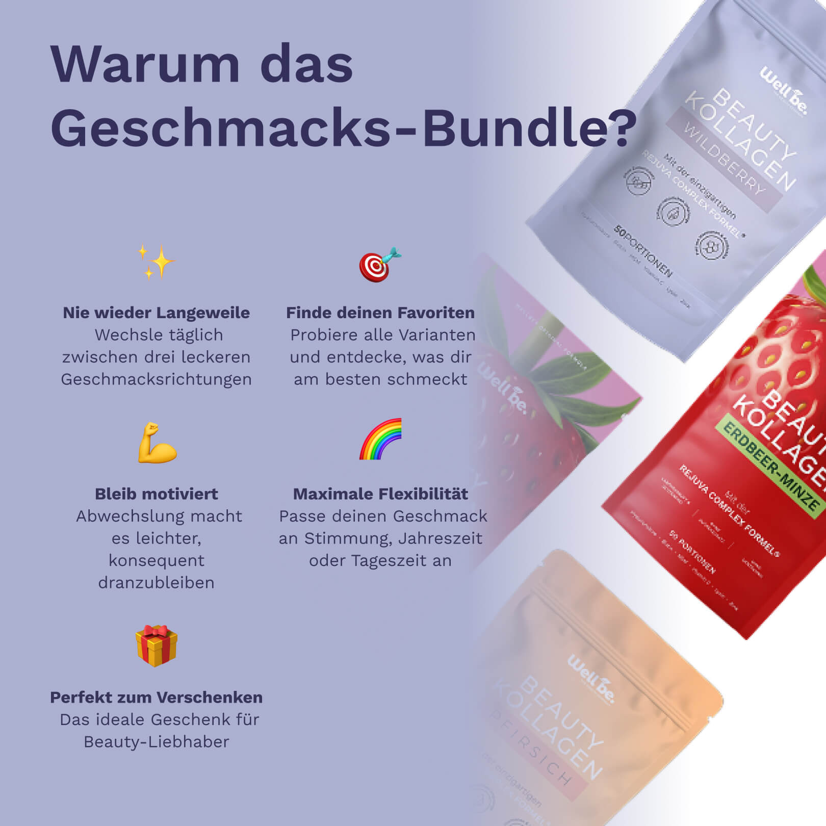 Beauty Kollagen Geschmacks-Bundle
