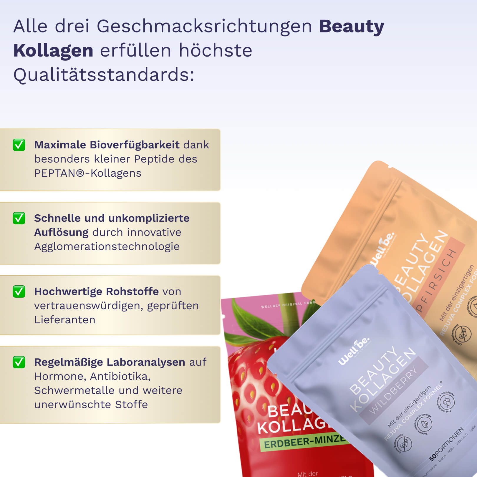 Beauty Kollagen Geschmacks-Bundle