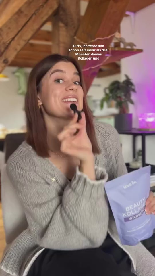Kundin spricht über wellbe Beauty Kollagen