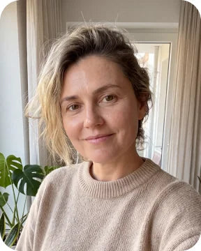 Kundin mit wellbe Beauty Kollagen